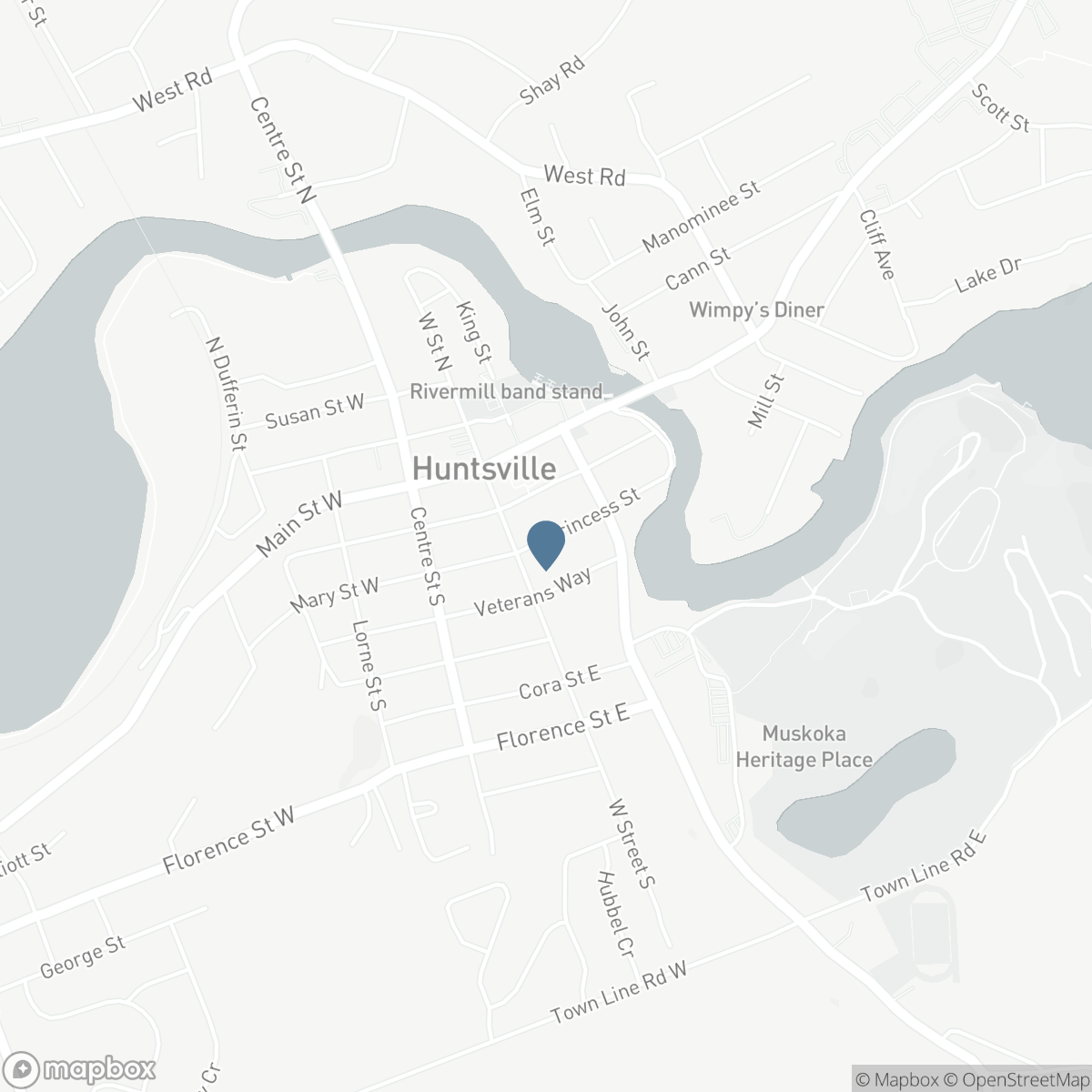 14 PRINCESS STREET, Huntsville, Ontario P1H 1P2